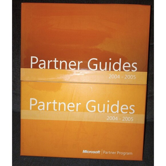 Microsoft Partner Guides 2004-2005 Complete Action Pack NEW! SQL OFFICE... - Picture 1 of 9